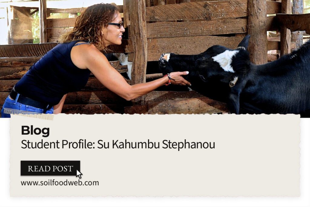 Student Profile: Su Kahumbu Stephanou