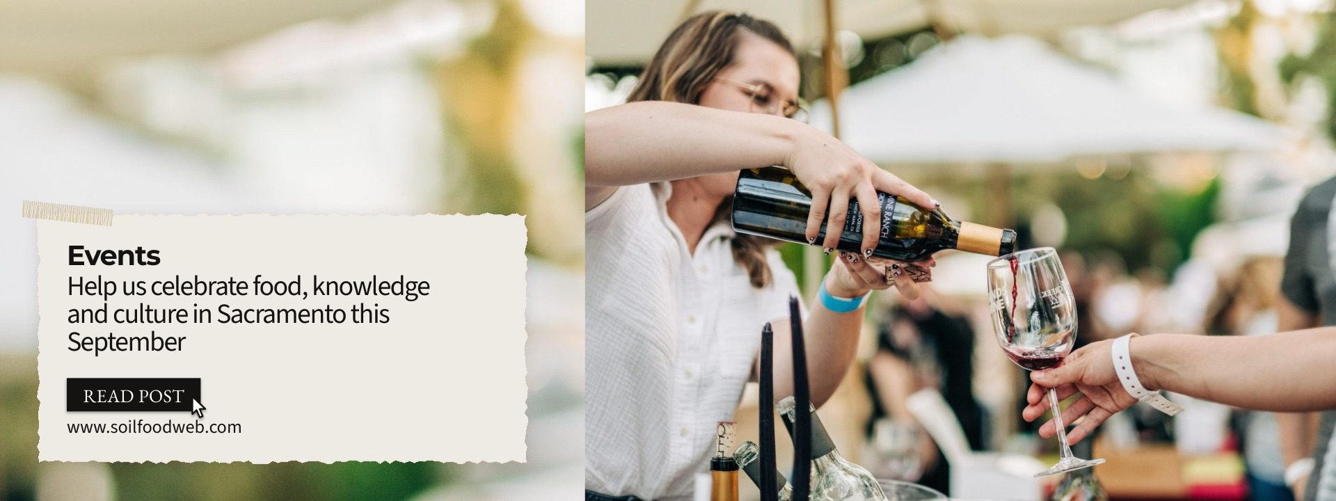 Help us celebrate food, knowledge and culture in Sacramento this September