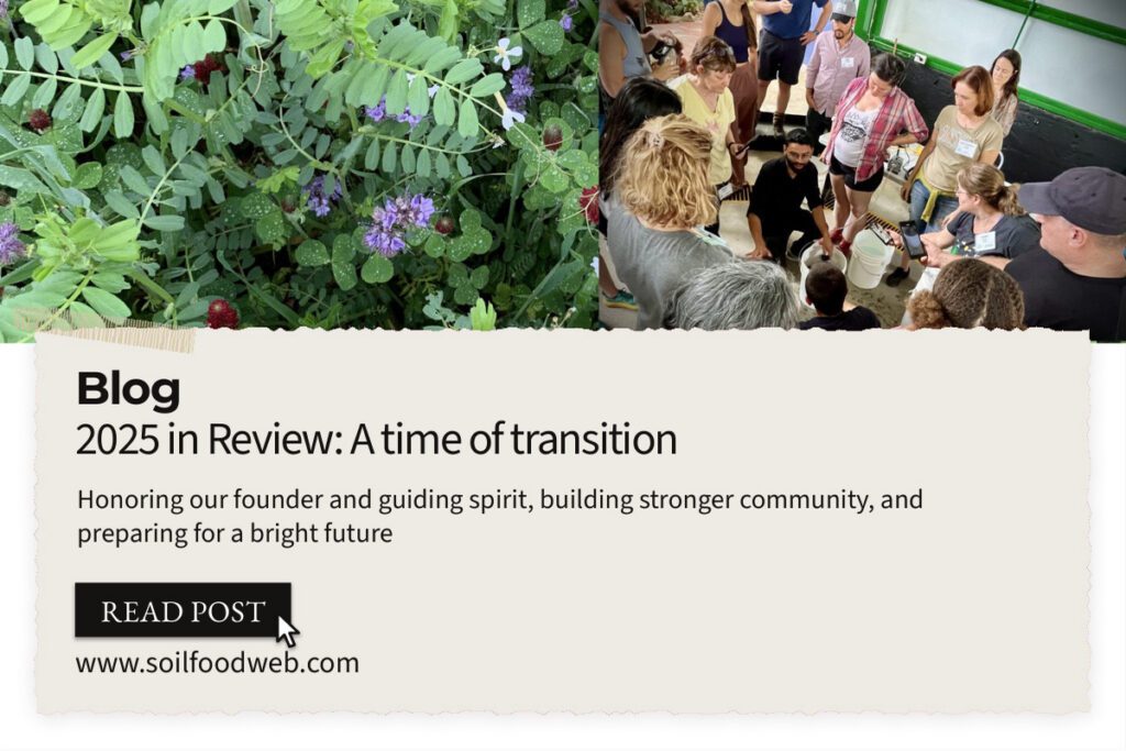 2025 in Review: A time of transition – honoring our founder and guiding spirit, building stronger community, and preparing for a bright future