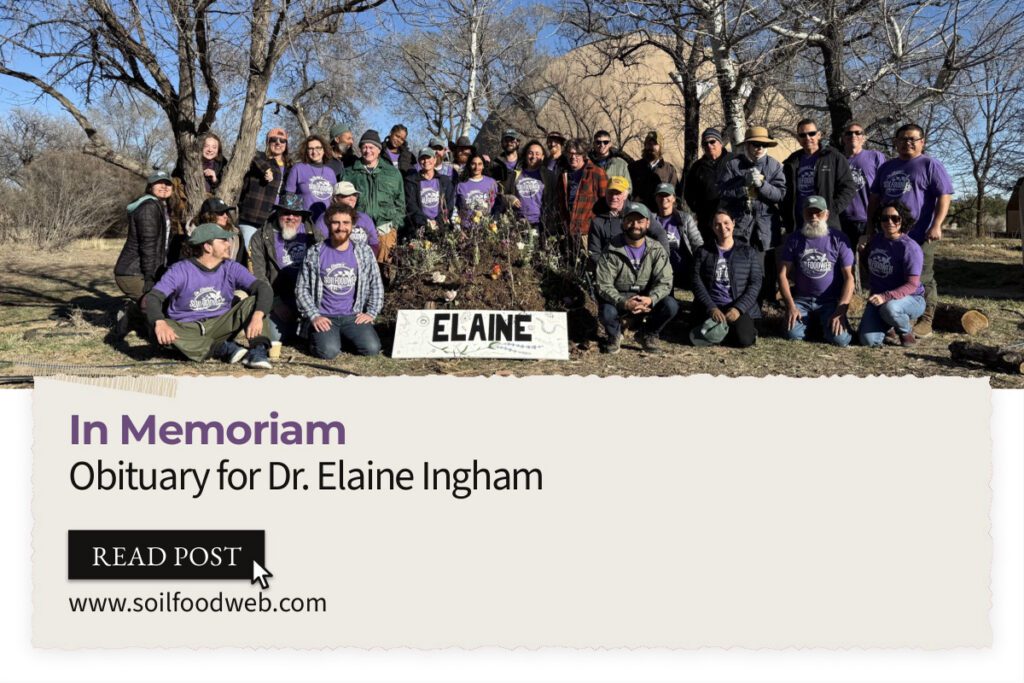 Obituary for Dr. Elaine Ingham
